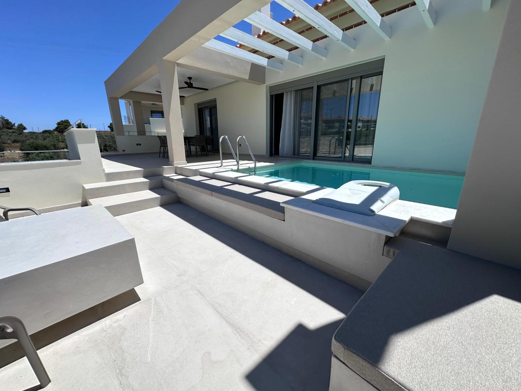 Luxury Houses With Private Pools In Porto Heli By Goutos Properties Dış mekan fotoğraf